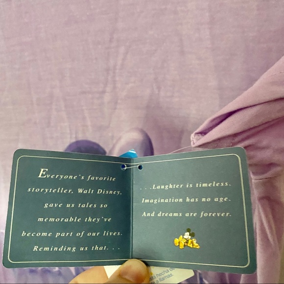 Disney Minnie Girl’s Lavender Nightgown Size 10/12 - Picture 5 of 6